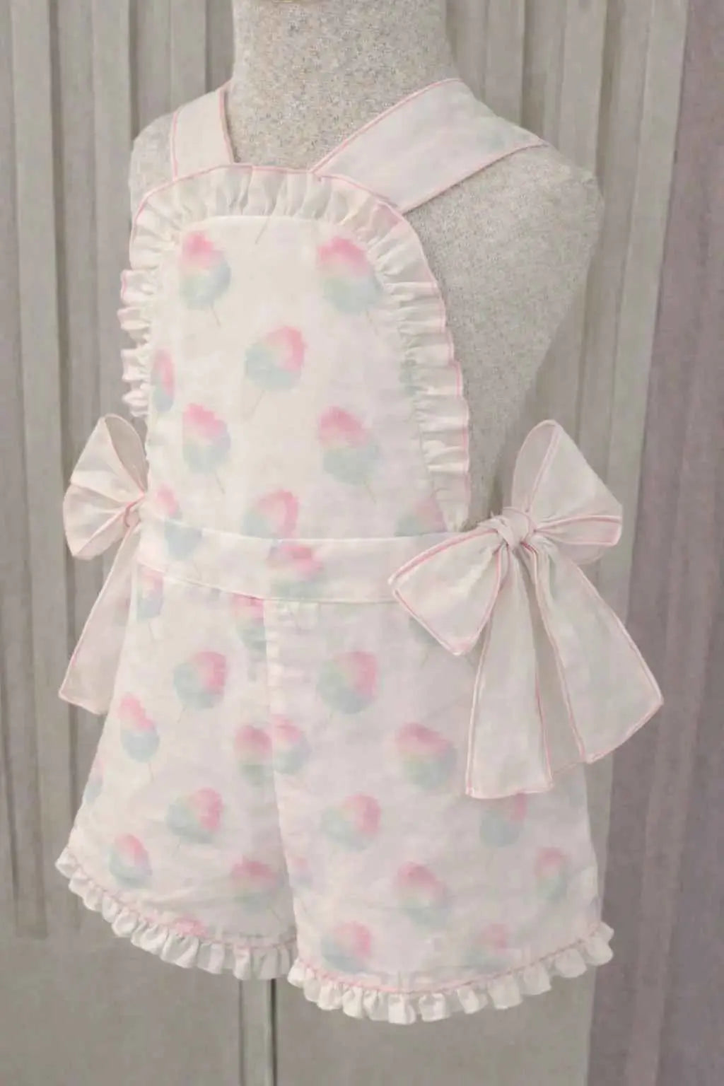 SS26 Babine Girls Pink Candy Floss Jumpsuit