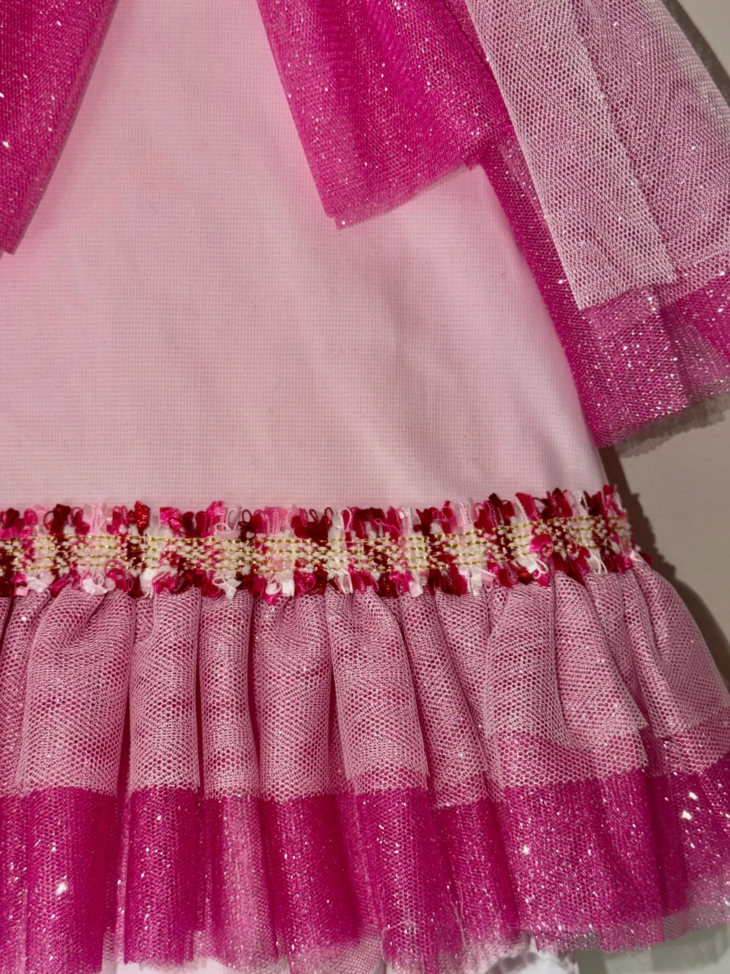 SS26 Naxos Baby Barbie Sparkle Tulle Dress & Knickers Naxos