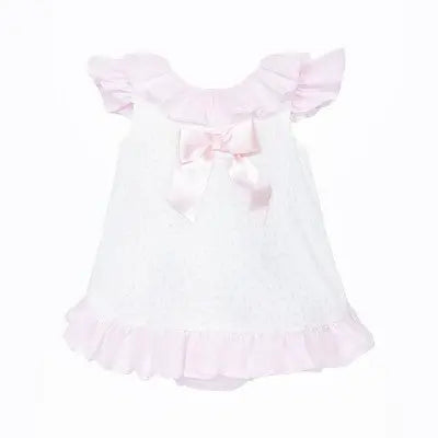 SS26 Baby Girls Open Back Dress & Knickers Dainty Delilah