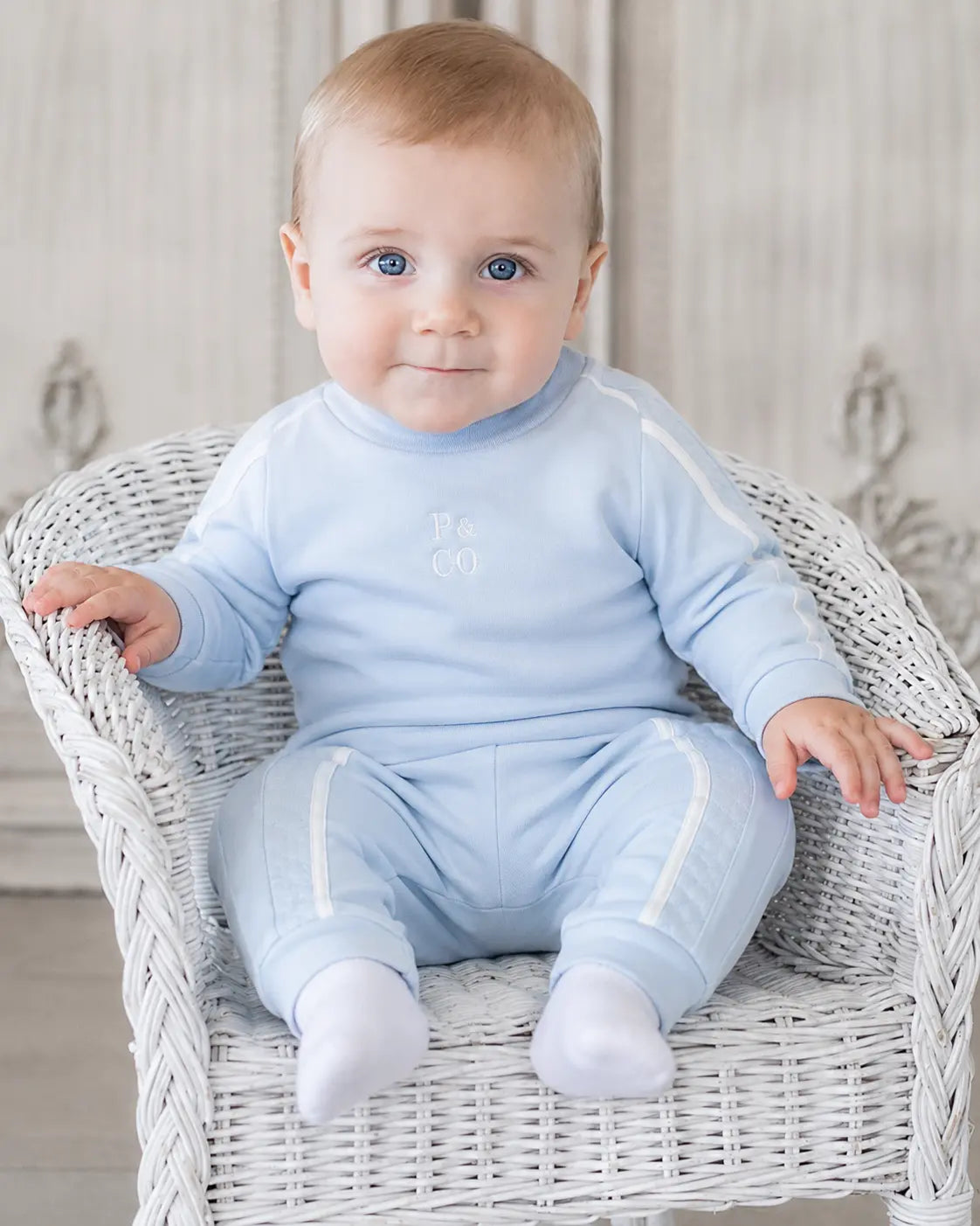 Dainty Delilah Baby Blue Boys Tracksuit Dainty Delilah