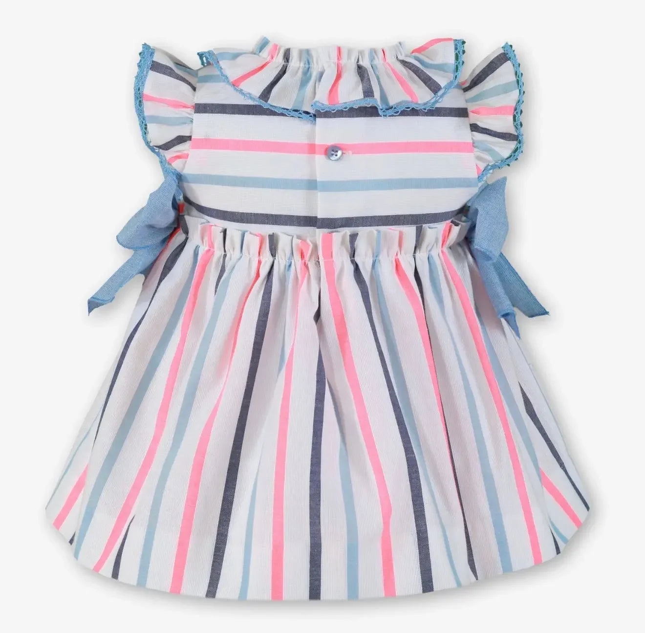 Miranda Baby Girls Neon Stripe Dress & Knickers Miranda