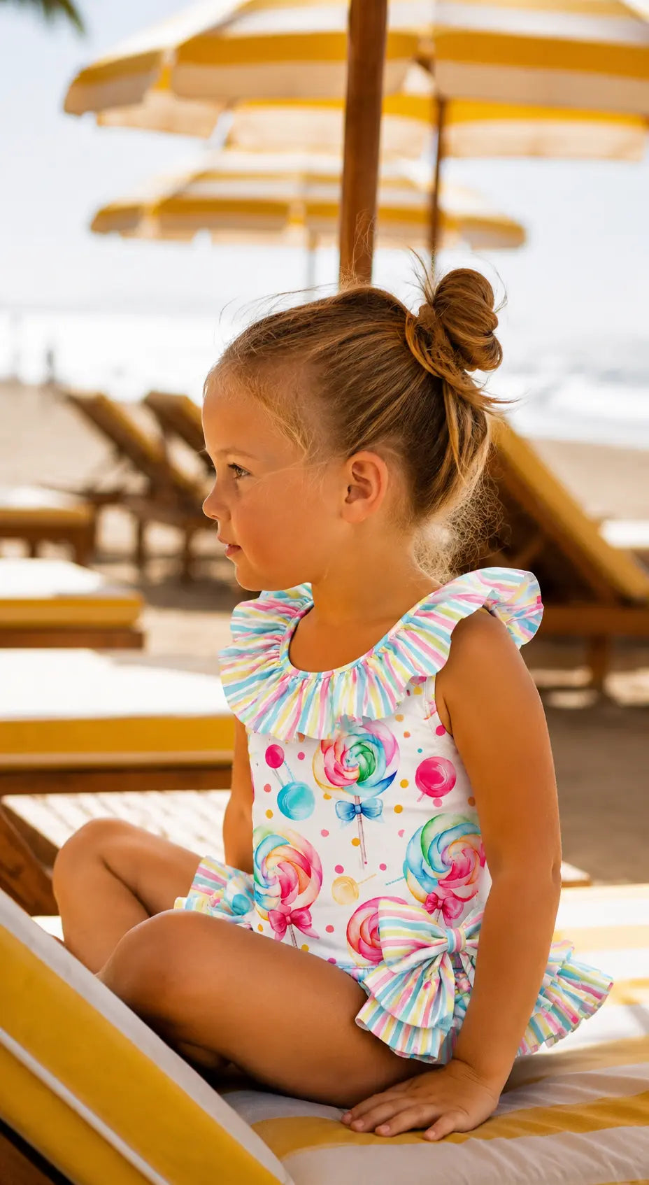 SS26 By Dot Girls Lollipop Swimming Costume By Dot Kids