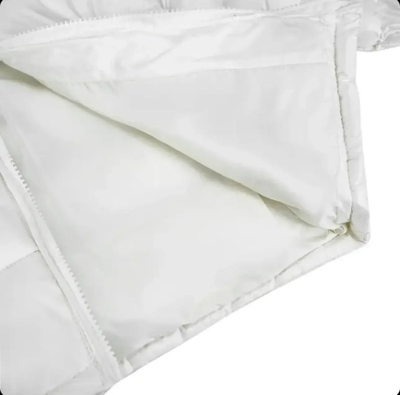 Cream Fur Hood Unisex Coat Dainty Delilah