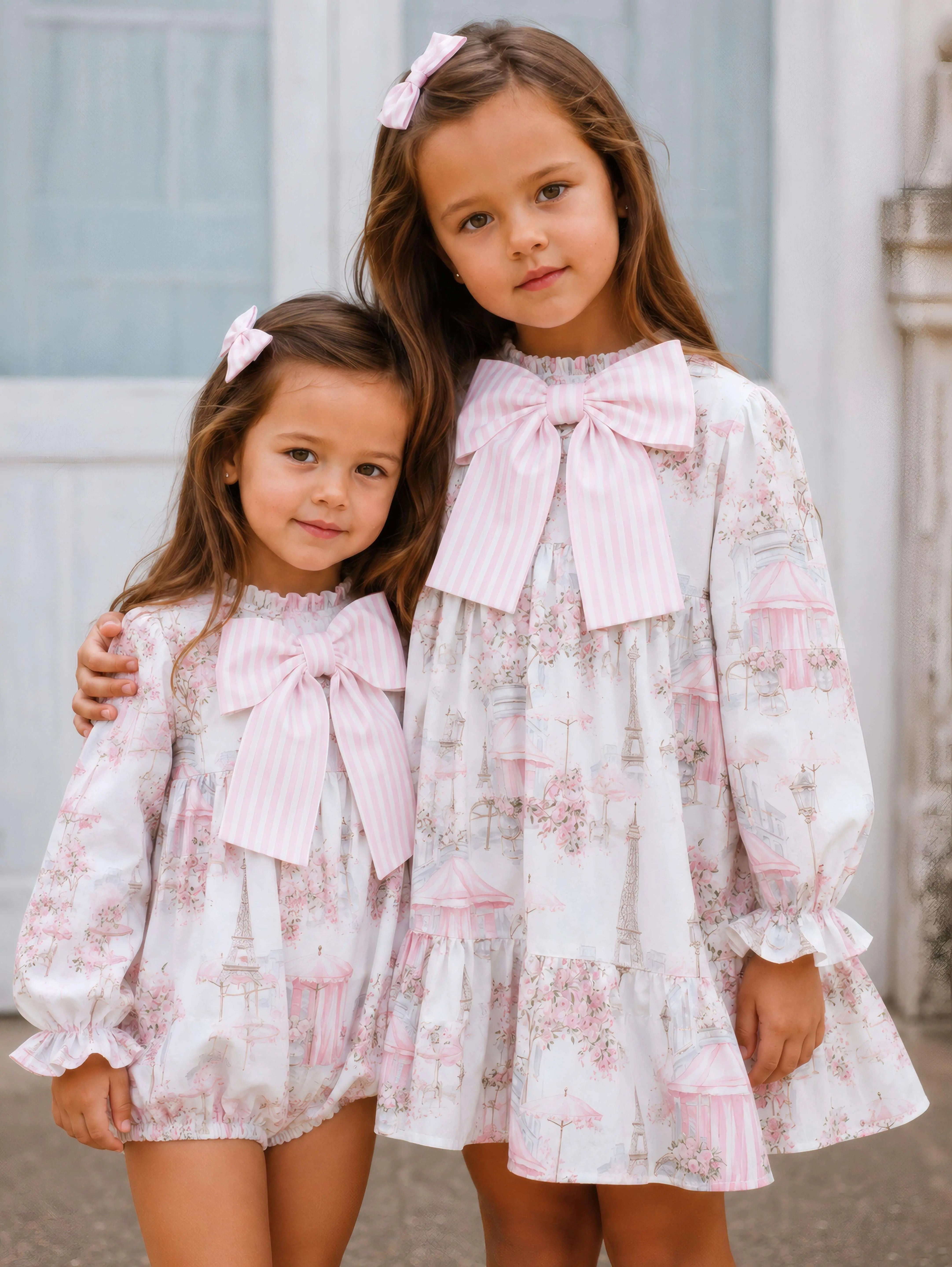 AW26 Dainty Delilah Girls Paris Puff Dress Dainty Delilah