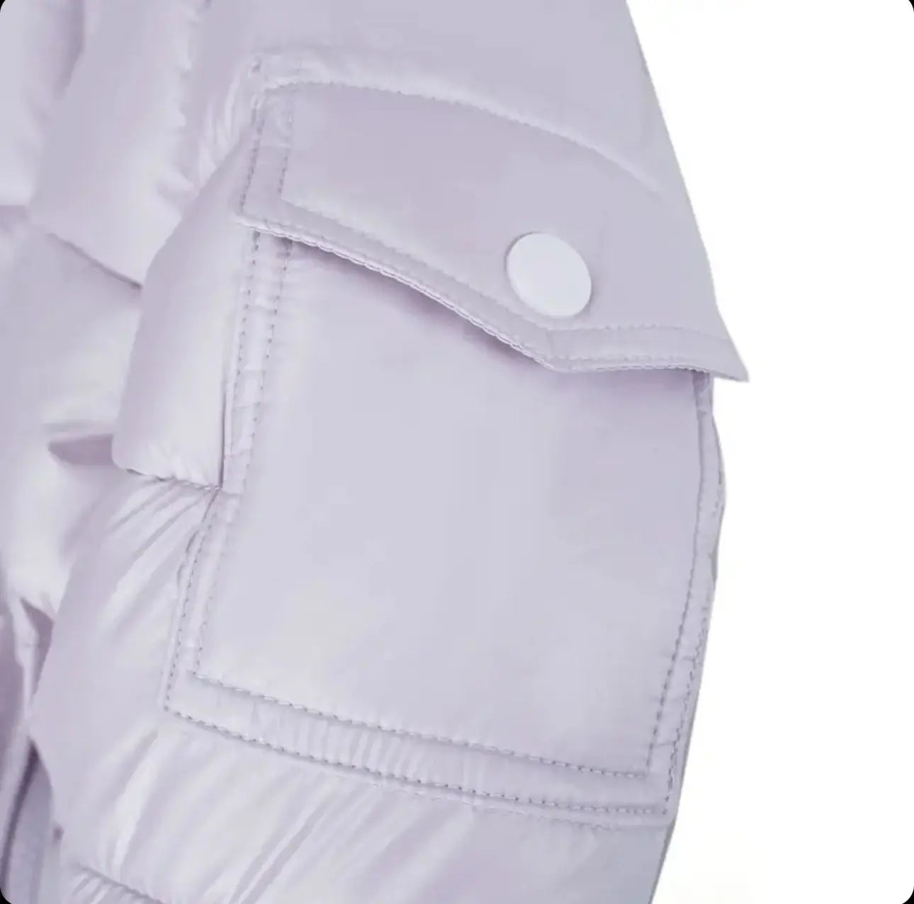 Lilac Fur Hood Unisex Coat Dainty Delilah