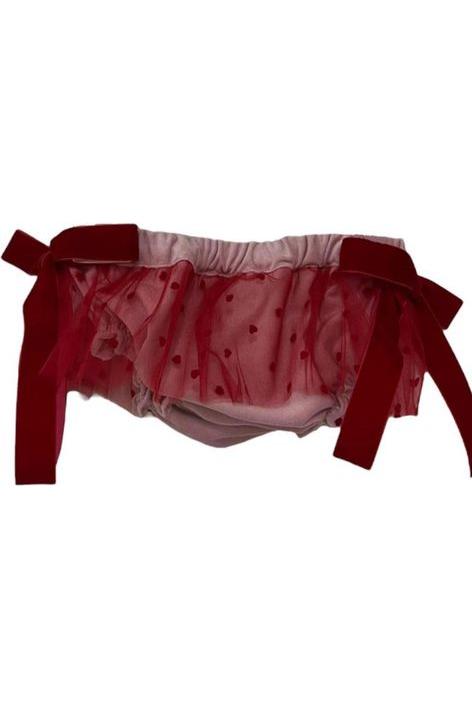 AW23 Phi Clothing Pink Lace Bloomers Dainty Delilah