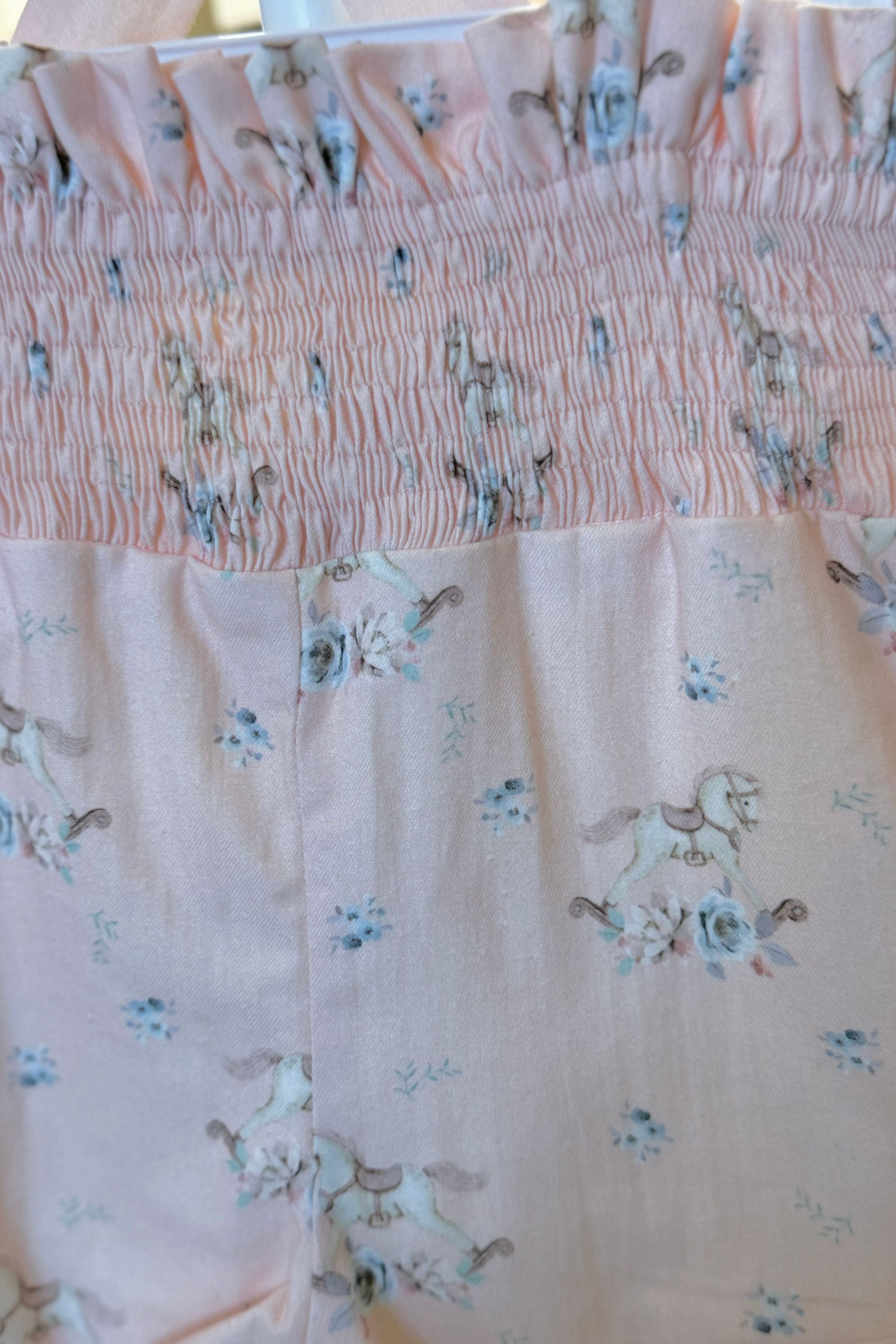AW24 Babine Girls Pink Carousel H Bar Short Set Dainty Delilah