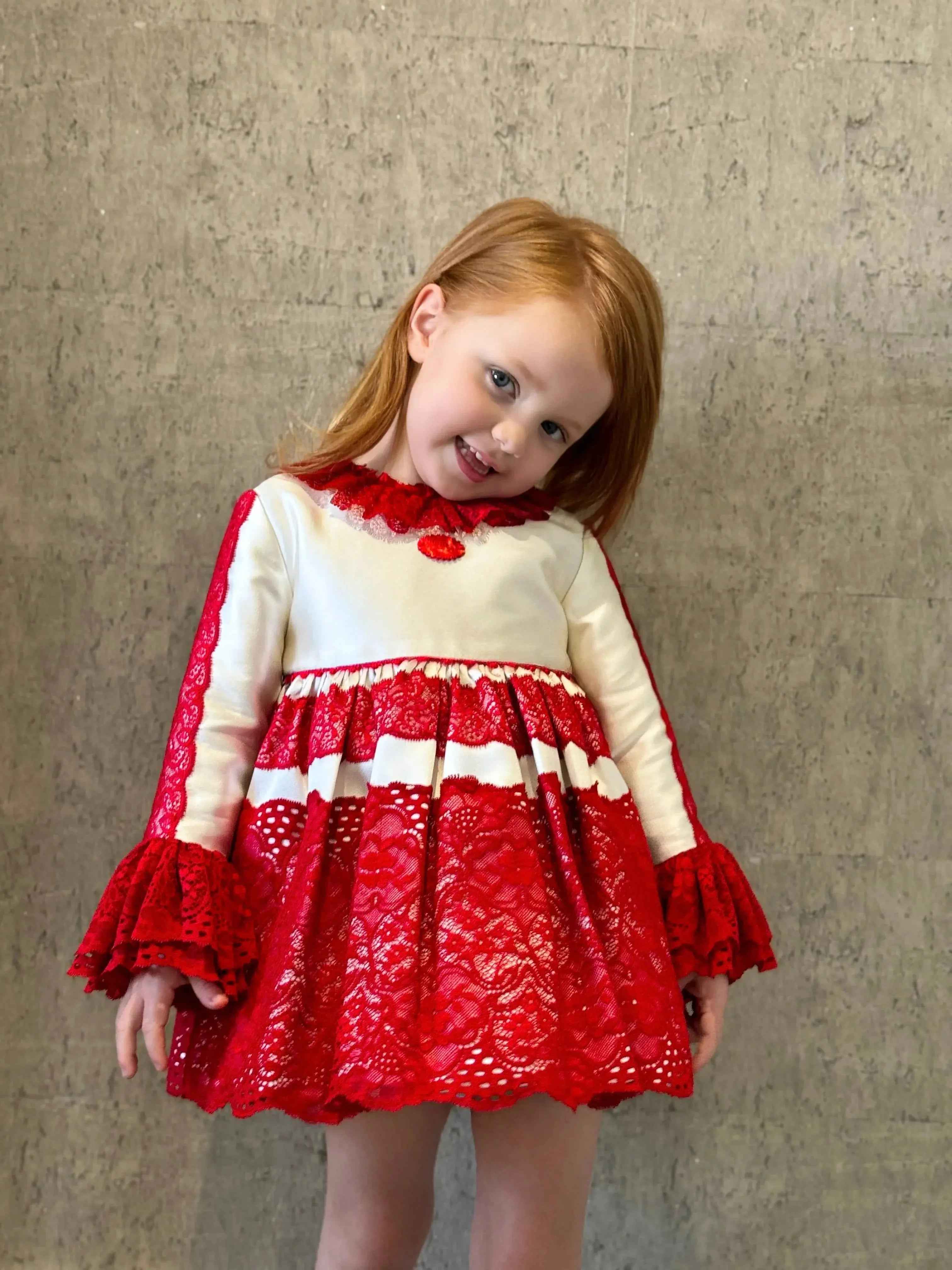 AW24 Beatriz Montero Ruby Girls Dress