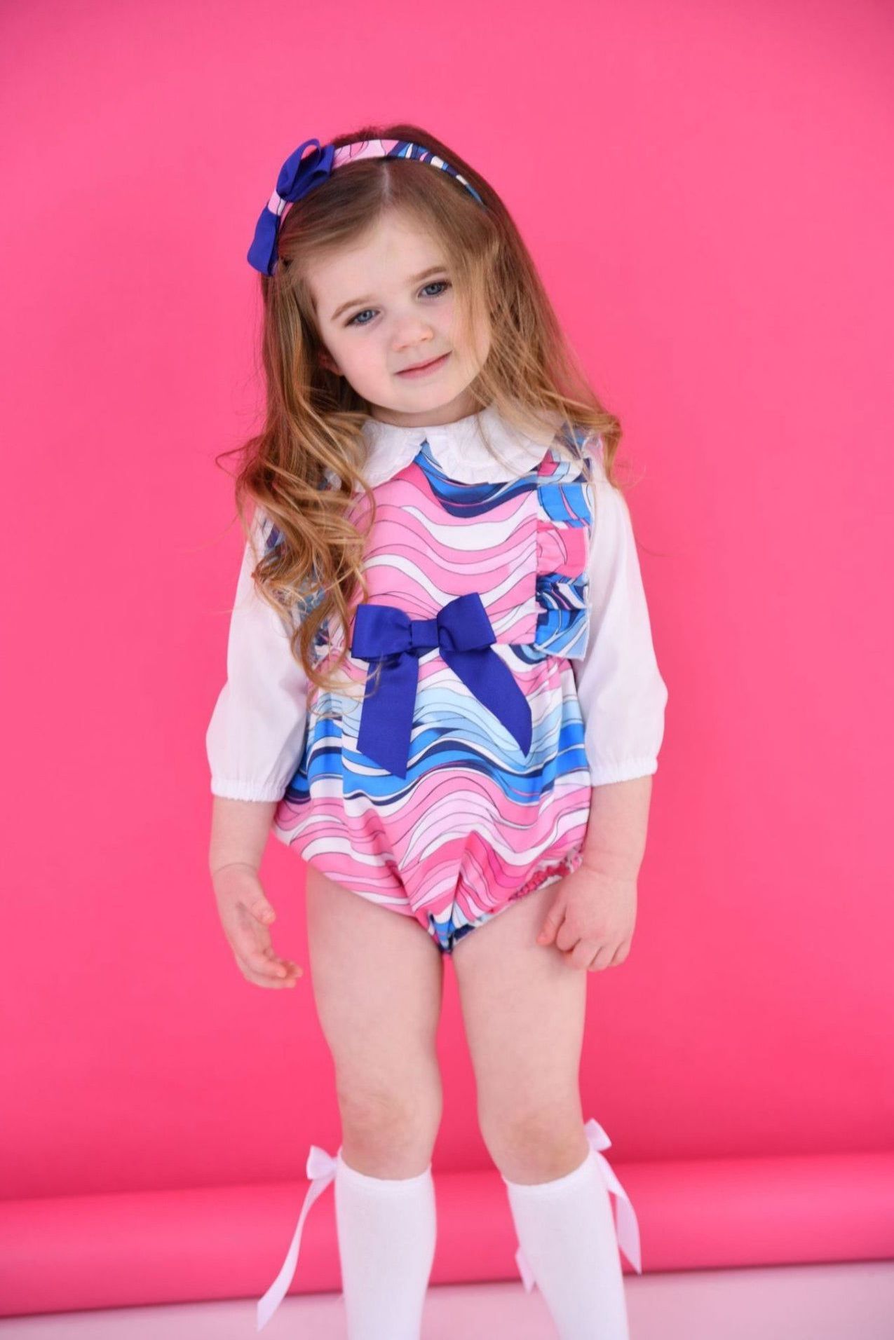 AW24 Rochy Girls Pucci Romper Set Dainty Delilah