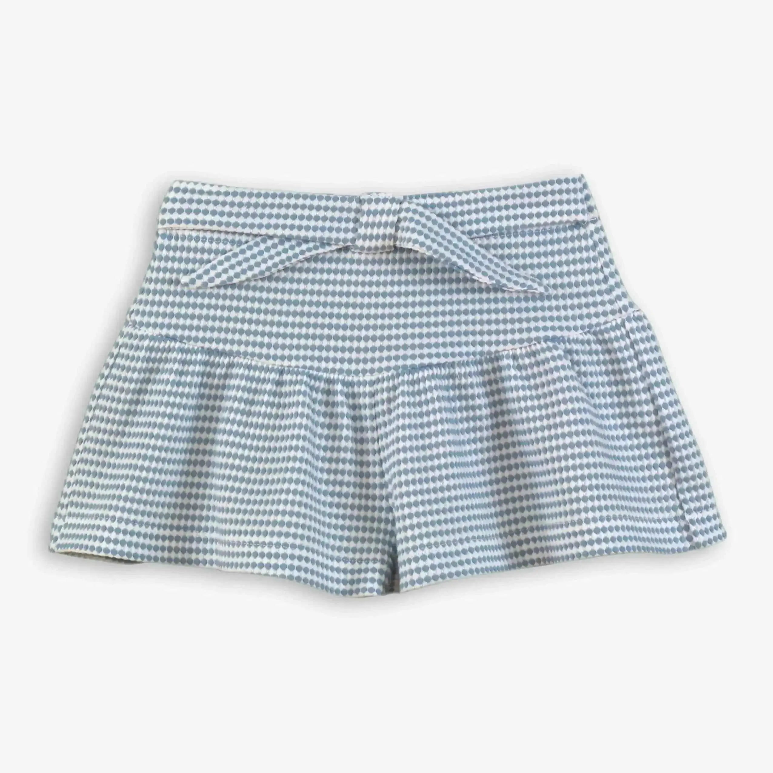 AW25 Miranda Girls Blue Check 3-Piece Skirt Set - Stylish and Comfortable детская одежда
