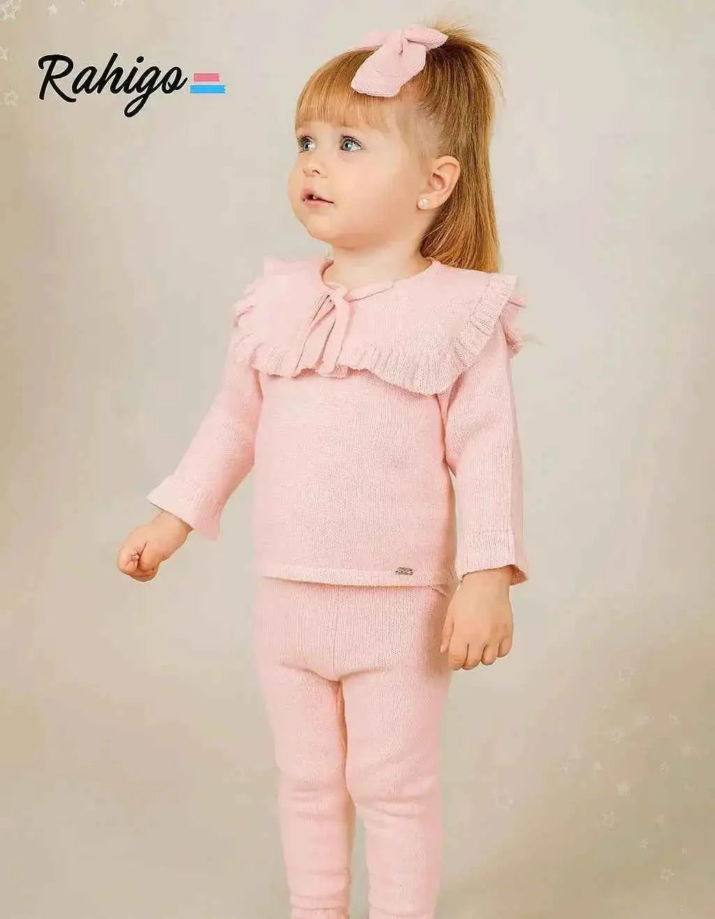 AW25 Rahigo Baby Girls Pink Tracksuit