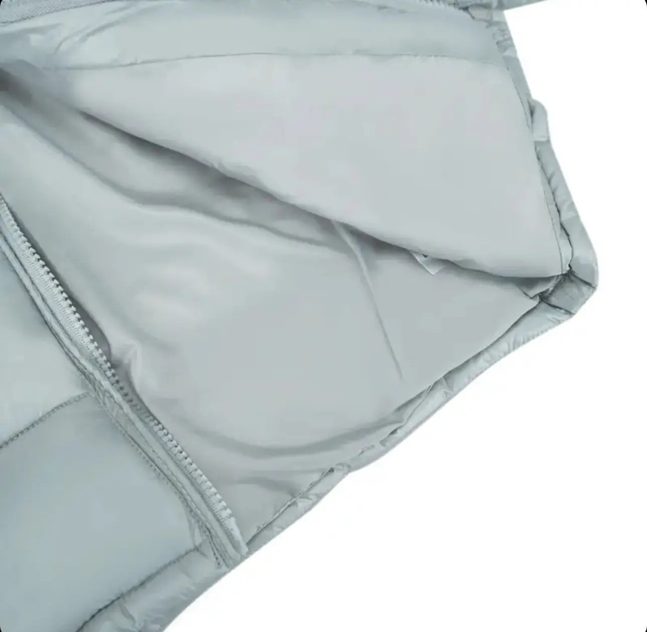 Grey Fur Hood Unisex Coat Dainty Delilah