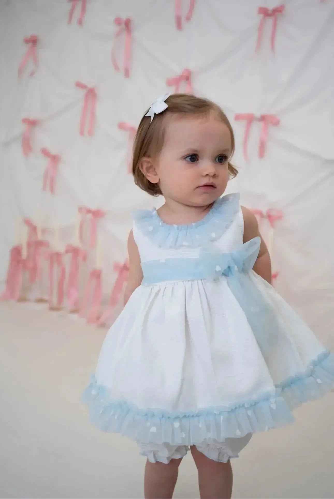 Baby Girls Tulle Lace Dress & Knickers