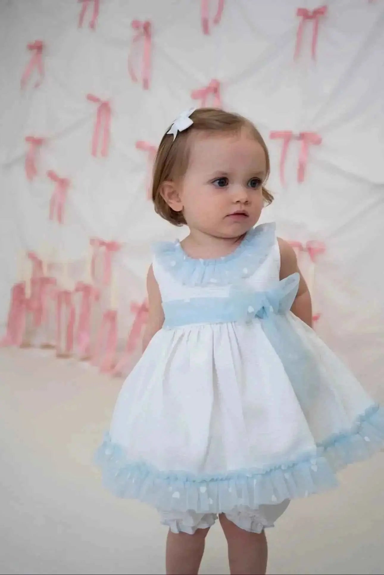 Baby Girls Tulle Lace Dress & Knickers