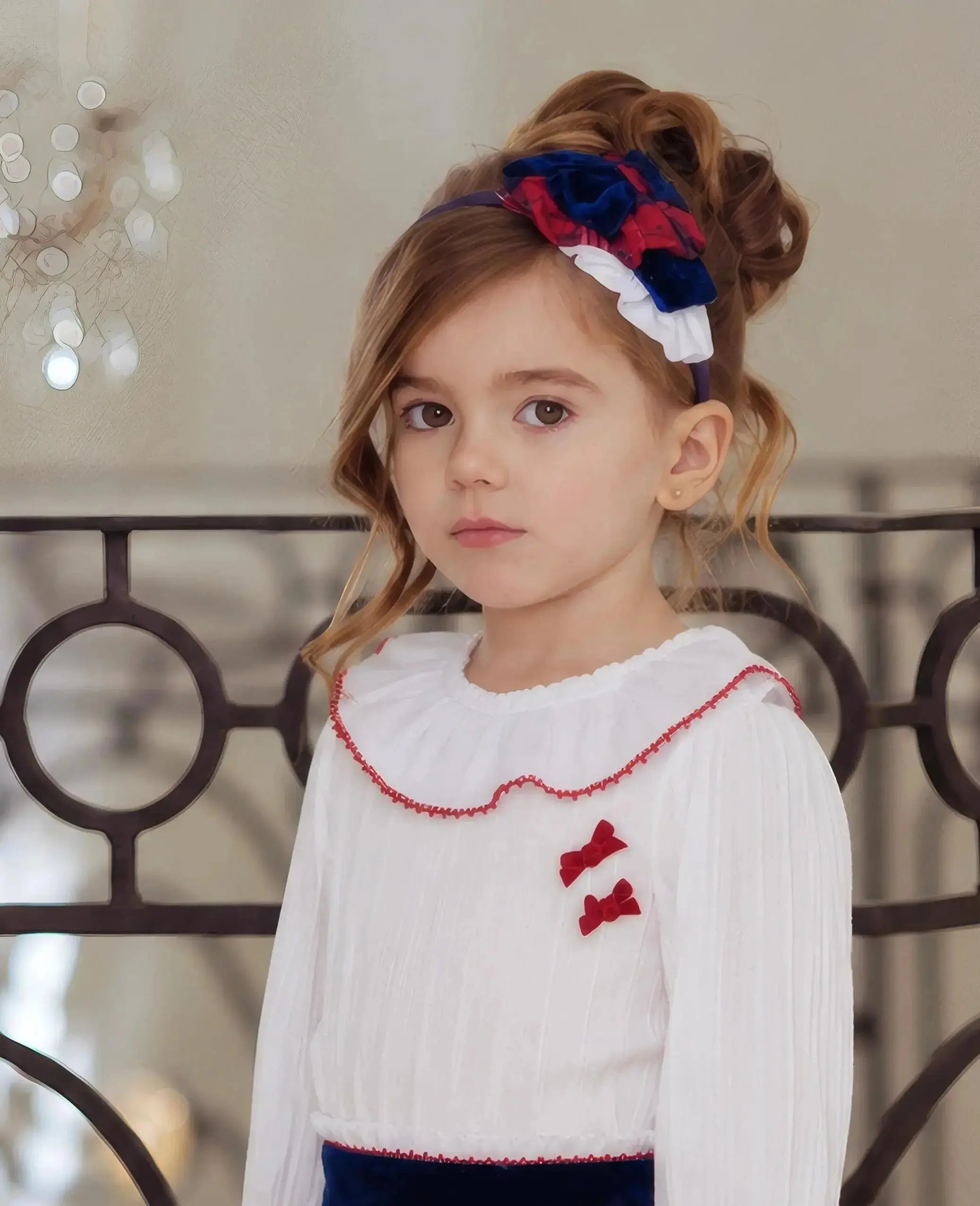 AW26 Miranda Girls Tartan Shirt & Skirt Set Miranda