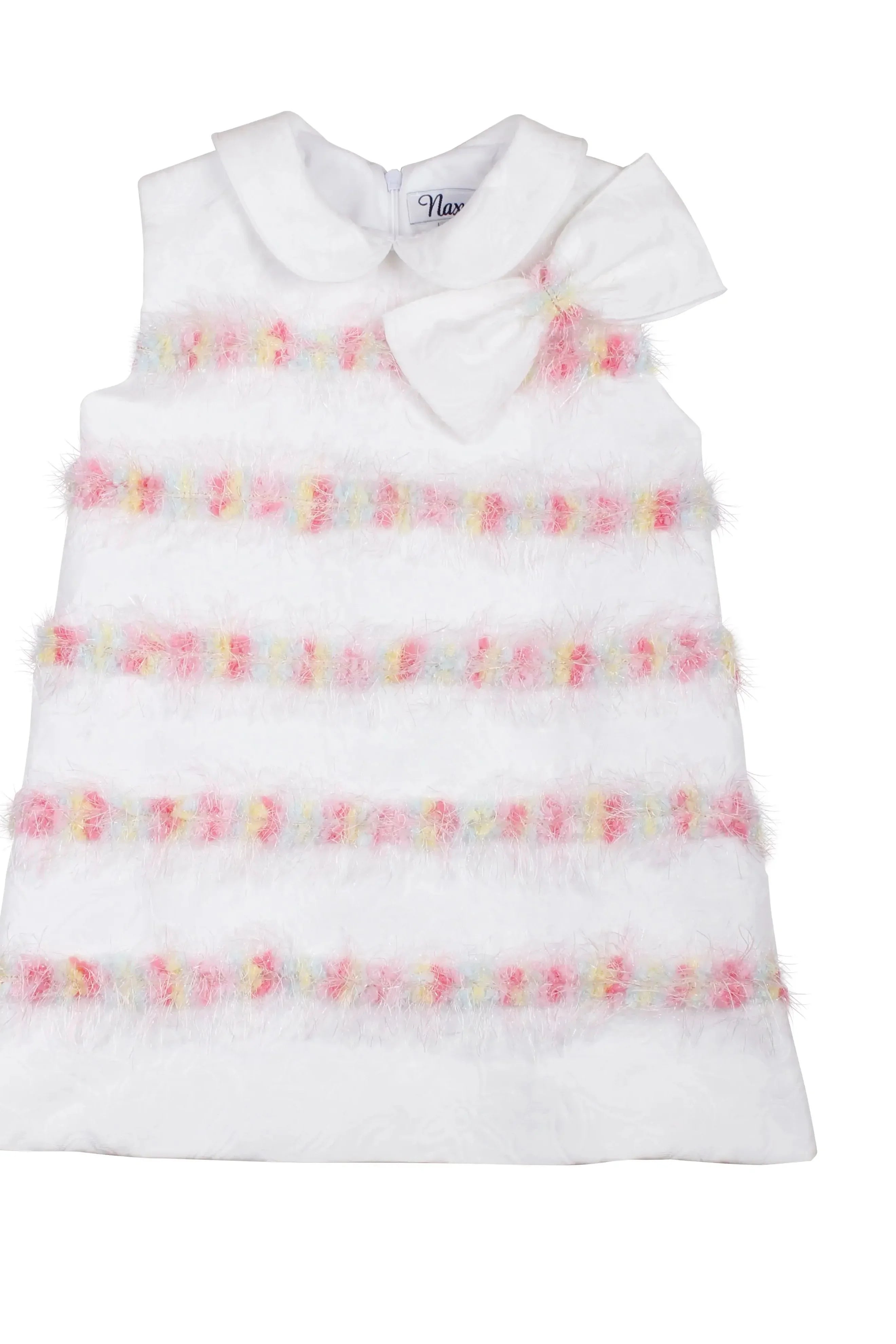 SS26 Naxos Girls Pastel Confetti Tulle Dress Naxos