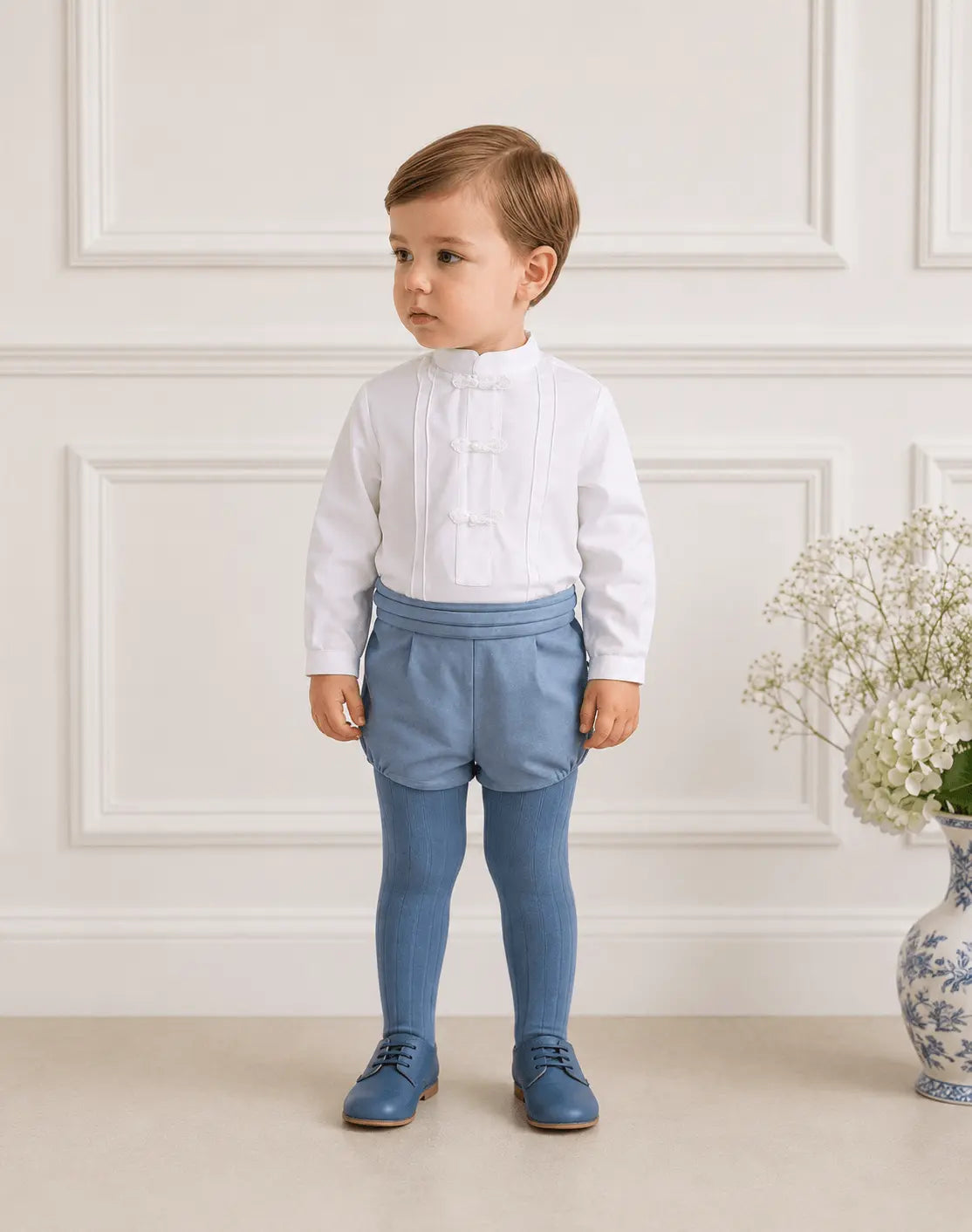 AW26 Miranda Boys Powder Blue Jam Pant Set Miranda