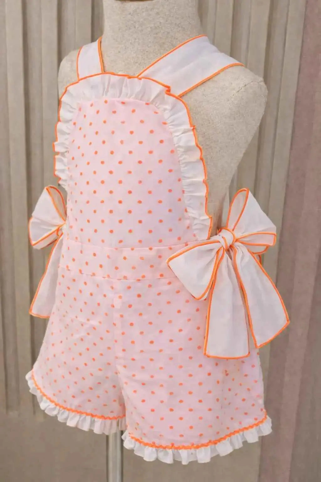 SS26 Babine Girls Neon Dot Jumpsuit