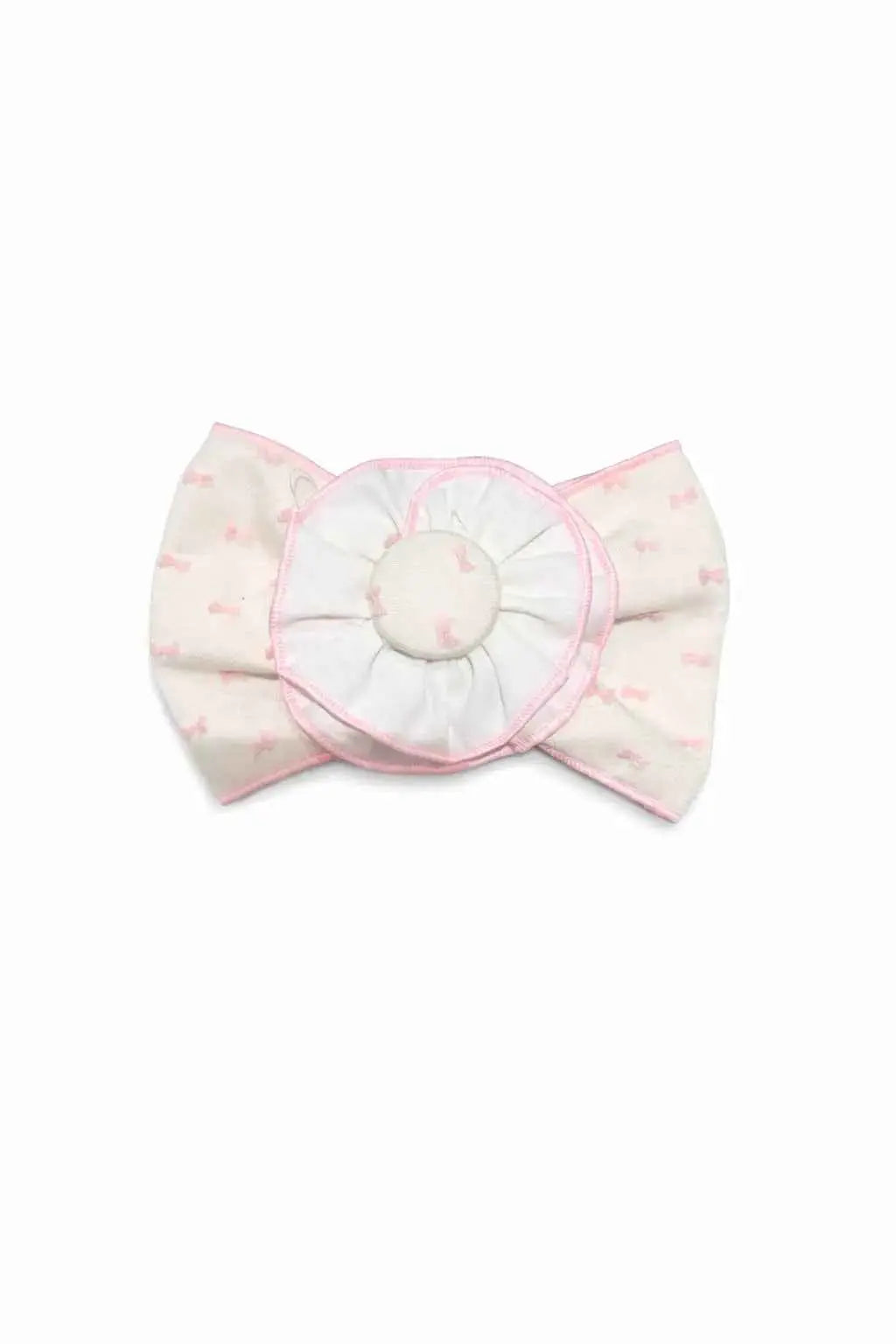 SS26 Babine Pink Dot Hair Bow
