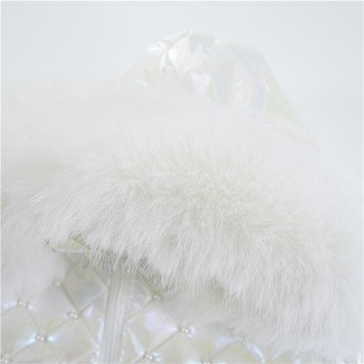 Girls Mermaid Pearl Frilly Coat Dainty Delilah