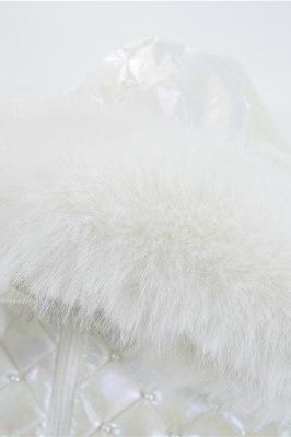 Girls Mermaid Pearl Frilly Coat Dainty Delilah
