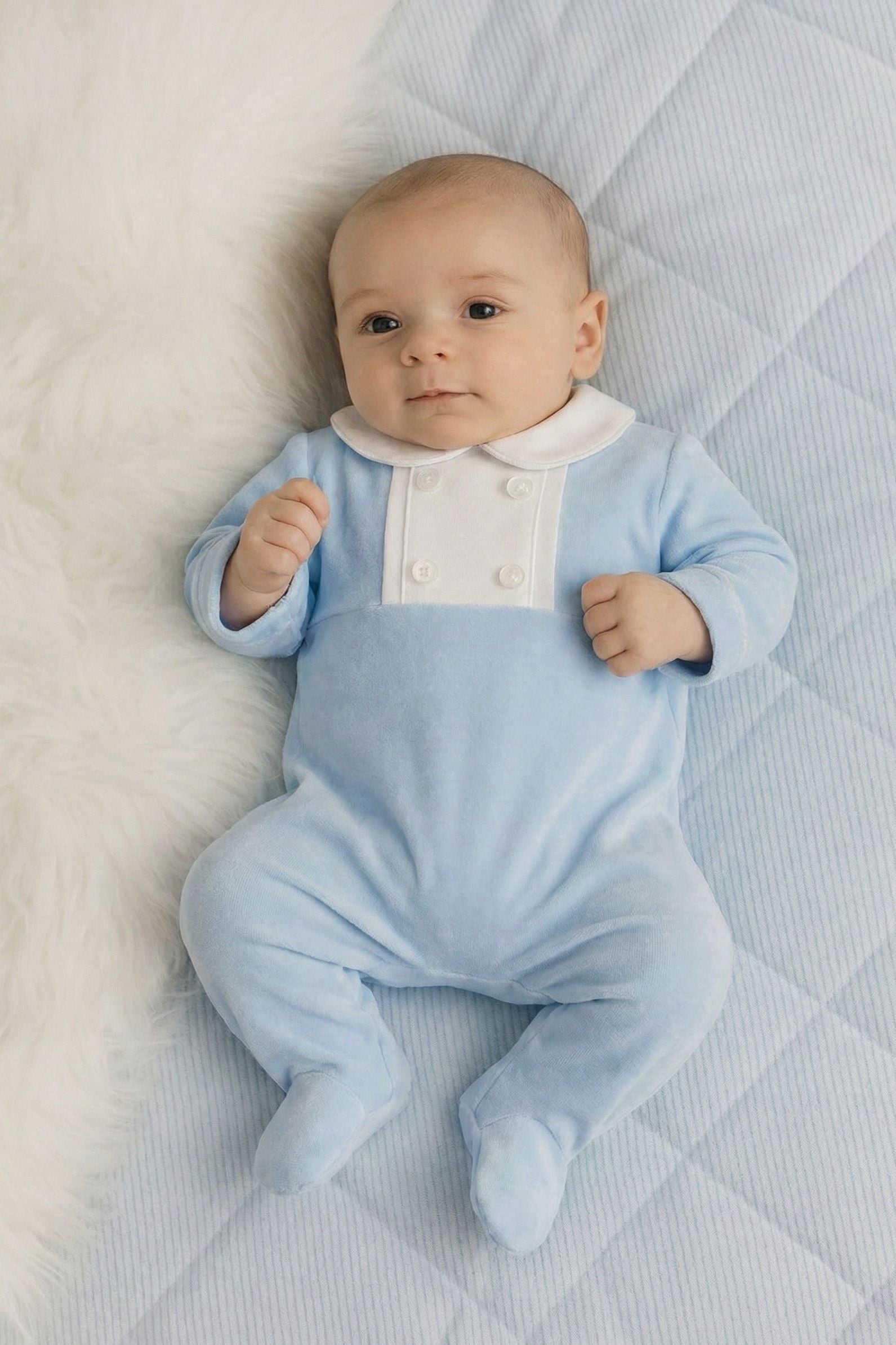 Dainty Delilah Baby Boys Spanish Babygrow Dainty Delilah