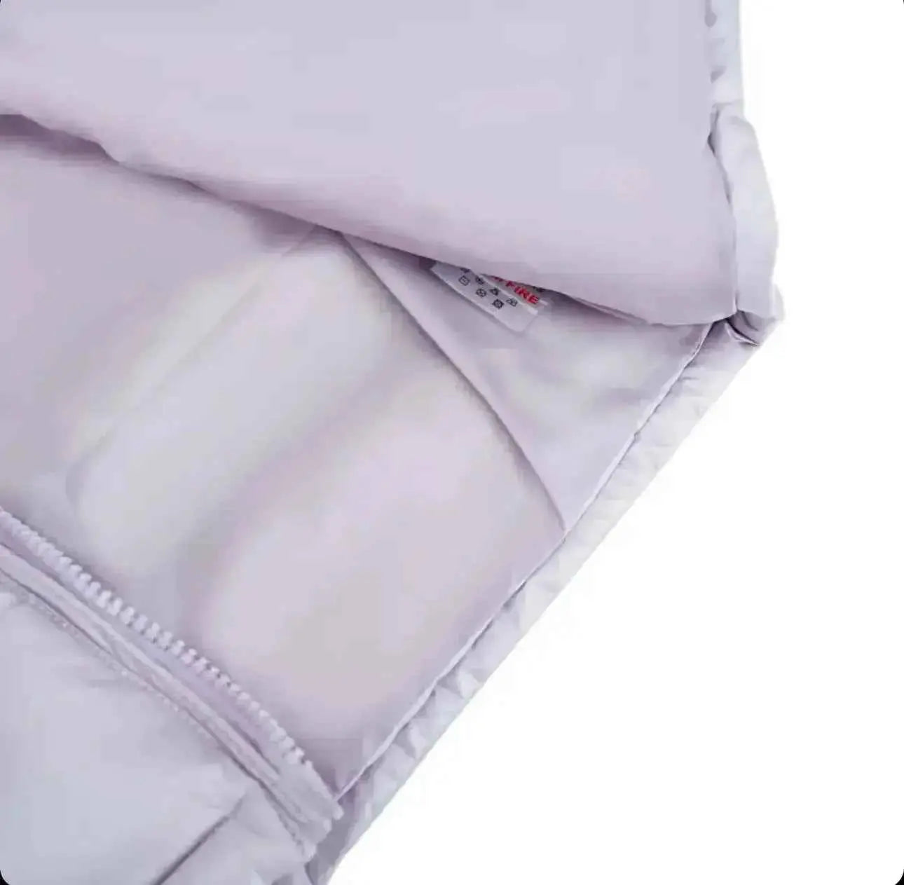 Lilac Fur Hood Kids Coat - In Stock