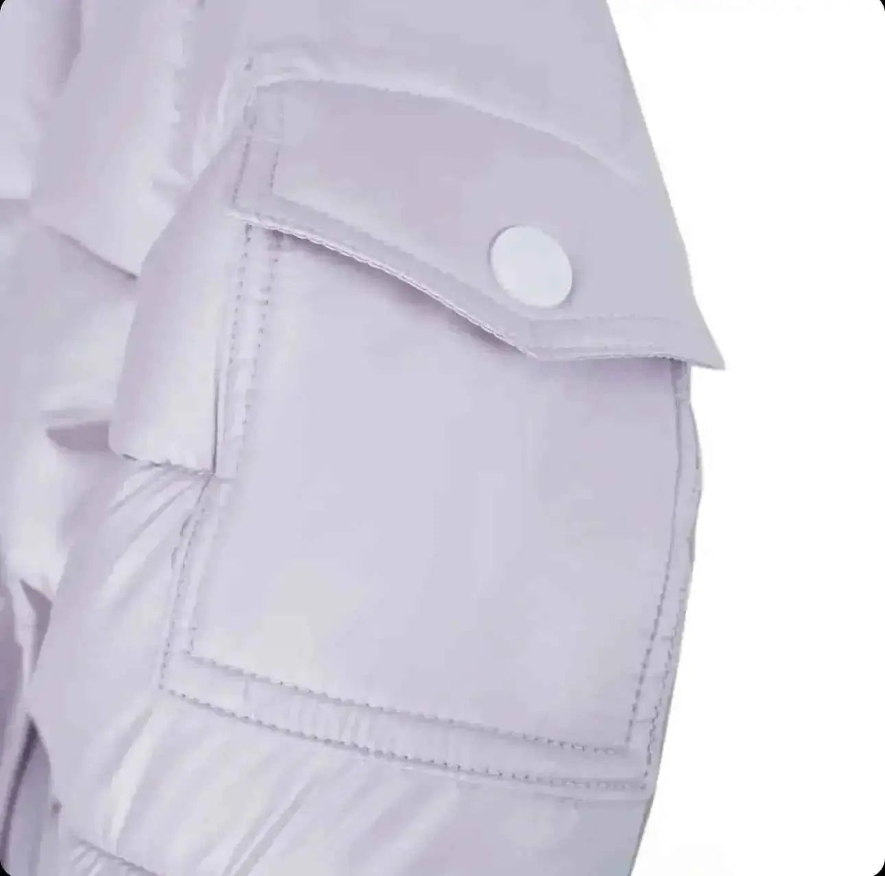 Lilac Fur Hood Kids Coat - In Stock