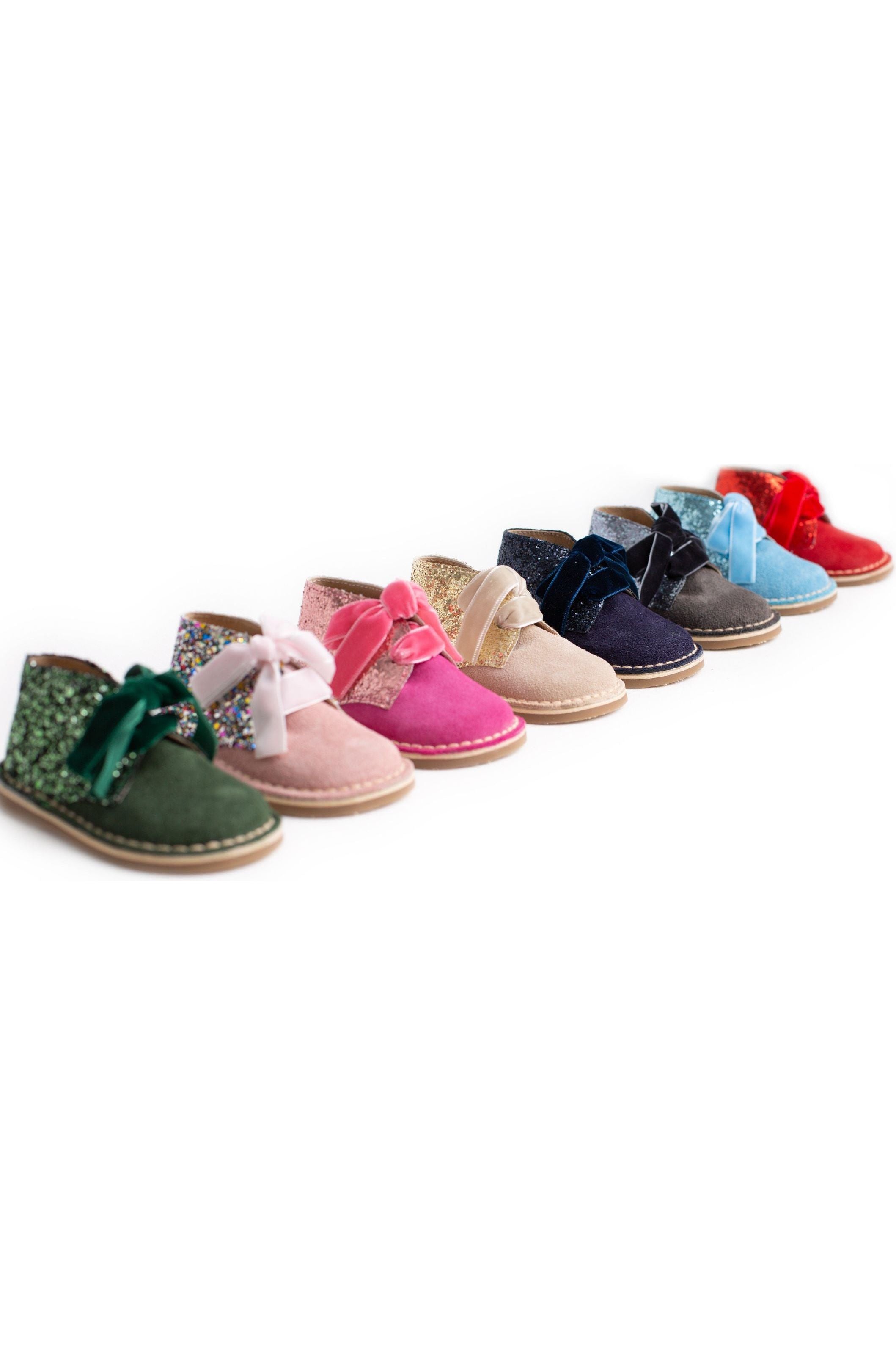 Rochy Blue Glitter Boots NON RETURNABLE Dainty Delilah