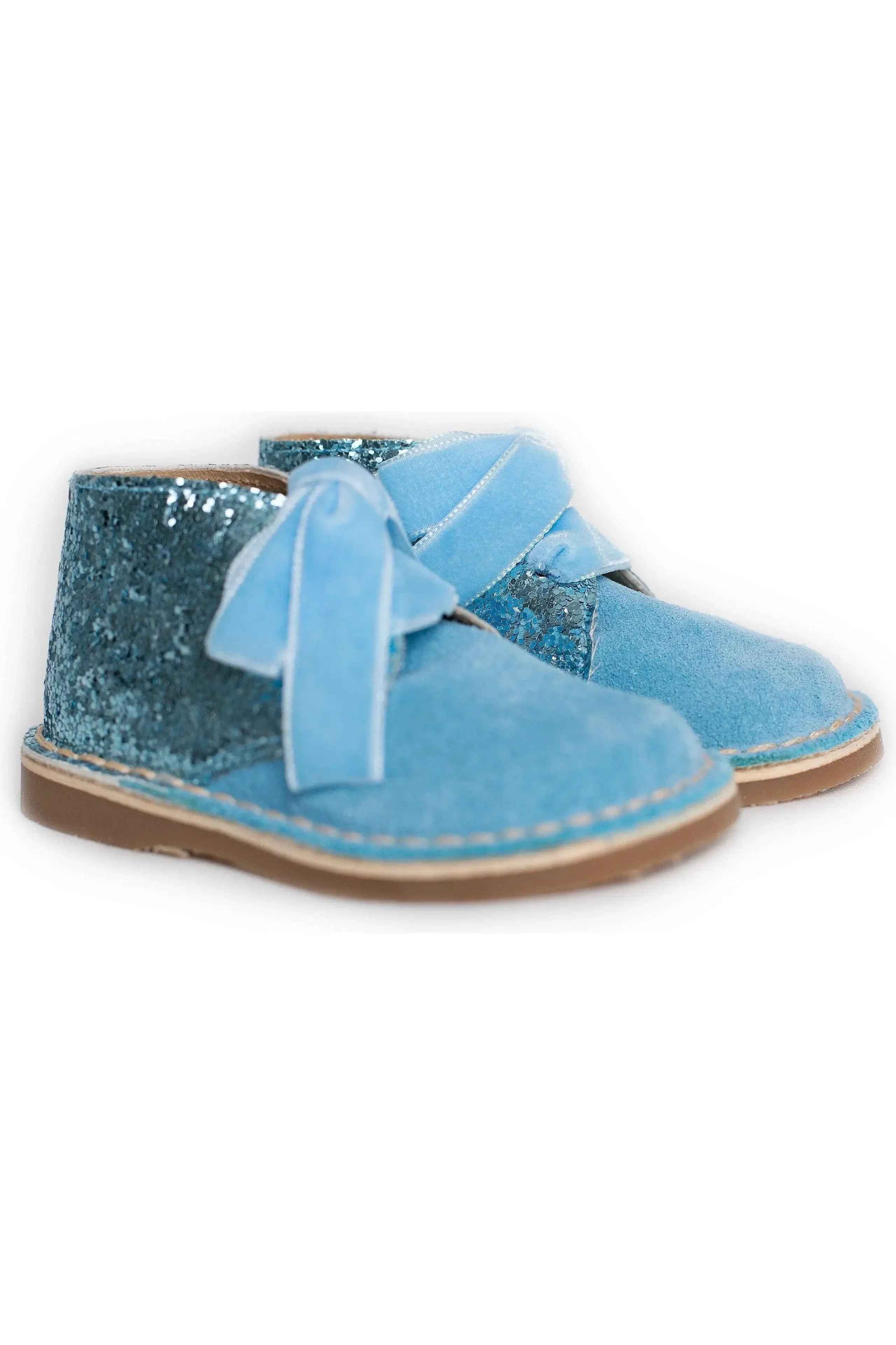 Rochy Blue Glitter Boots NON RETURNABLE