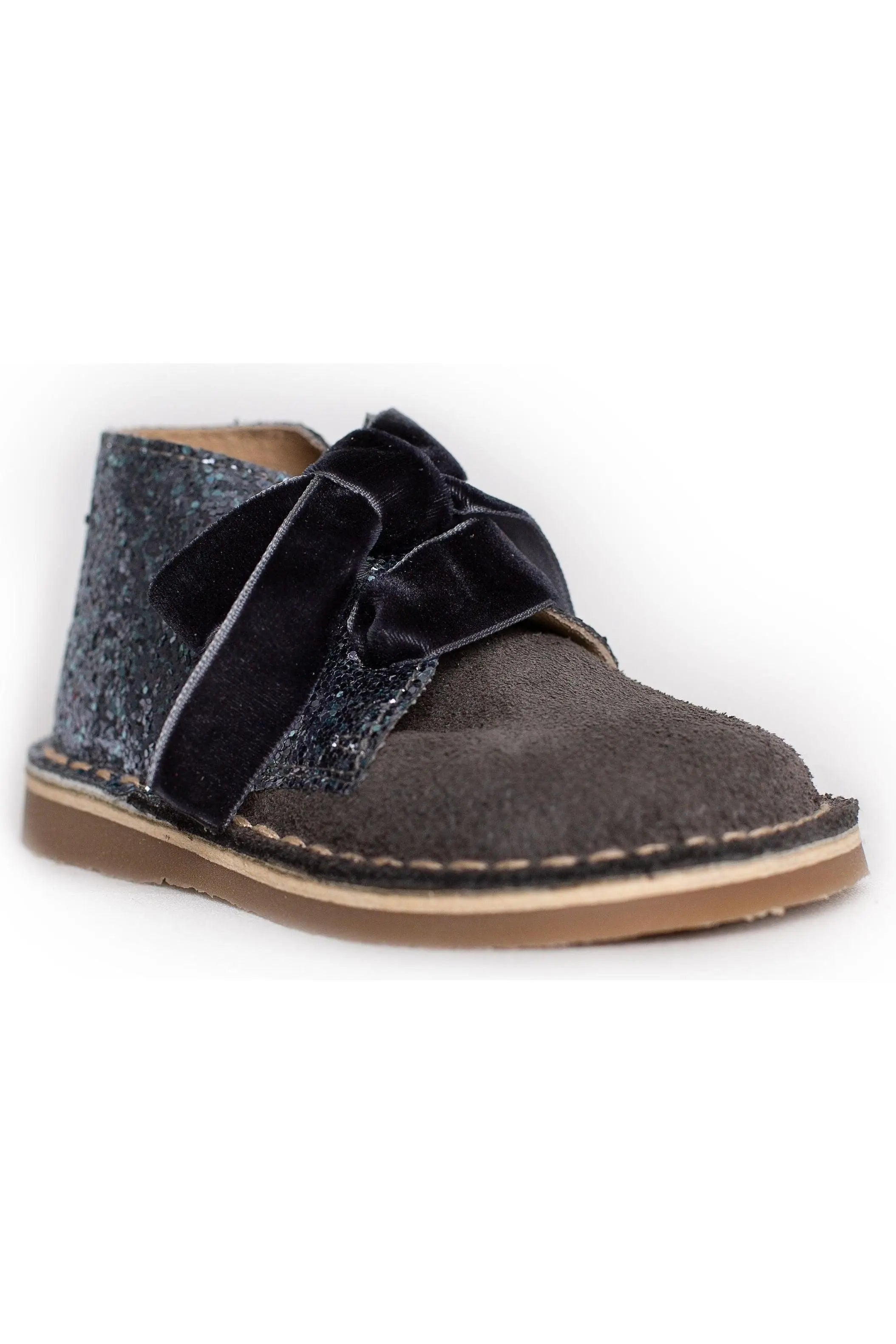 Rochy Grey Glitter Boots NON RETURNABLE Dainty Delilah
