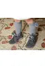 Rochy Grey Glitter Boots NON RETURNABLE Dainty Delilah