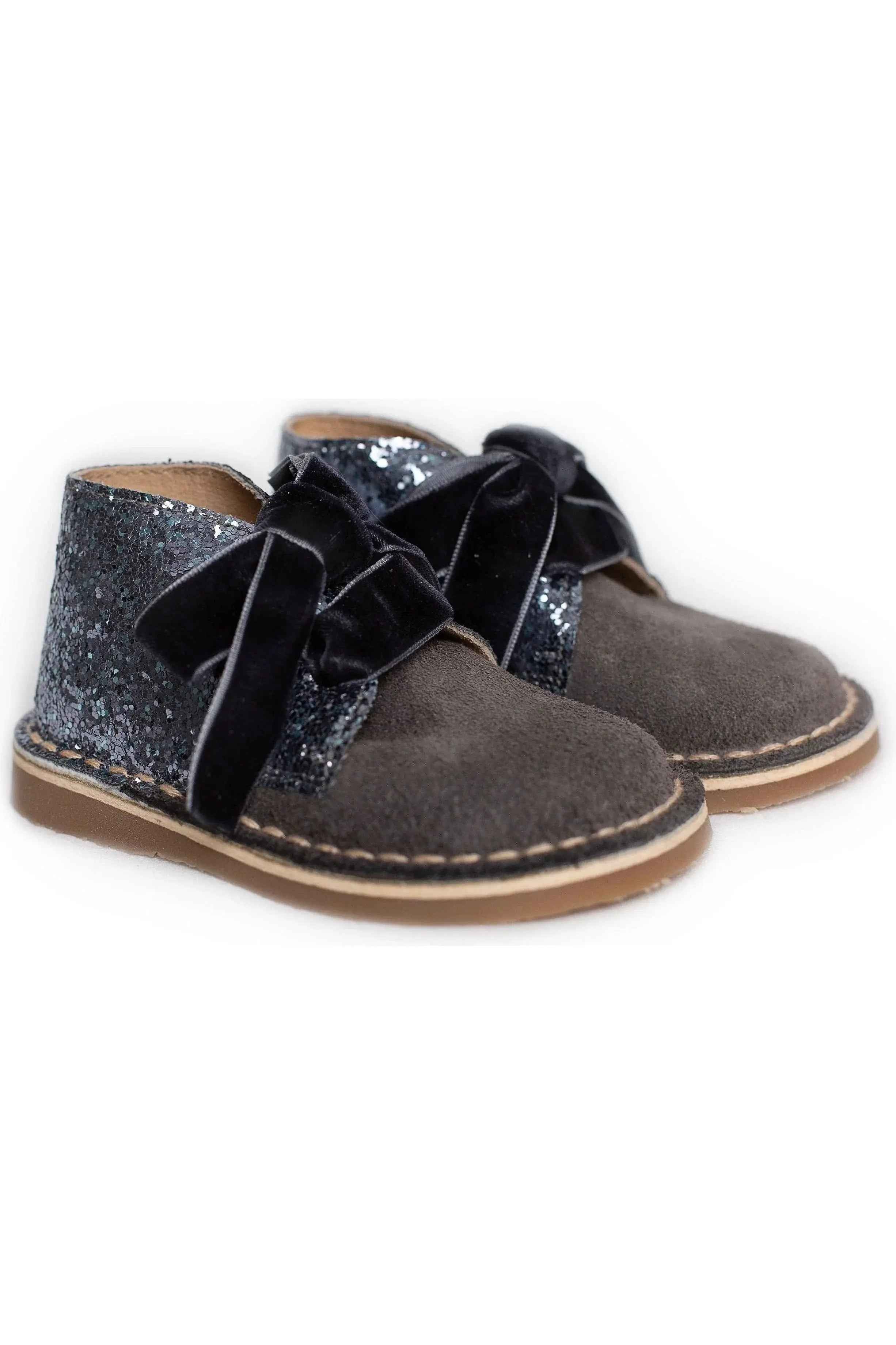 Rochy Grey Glitter Boots NON RETURNABLE