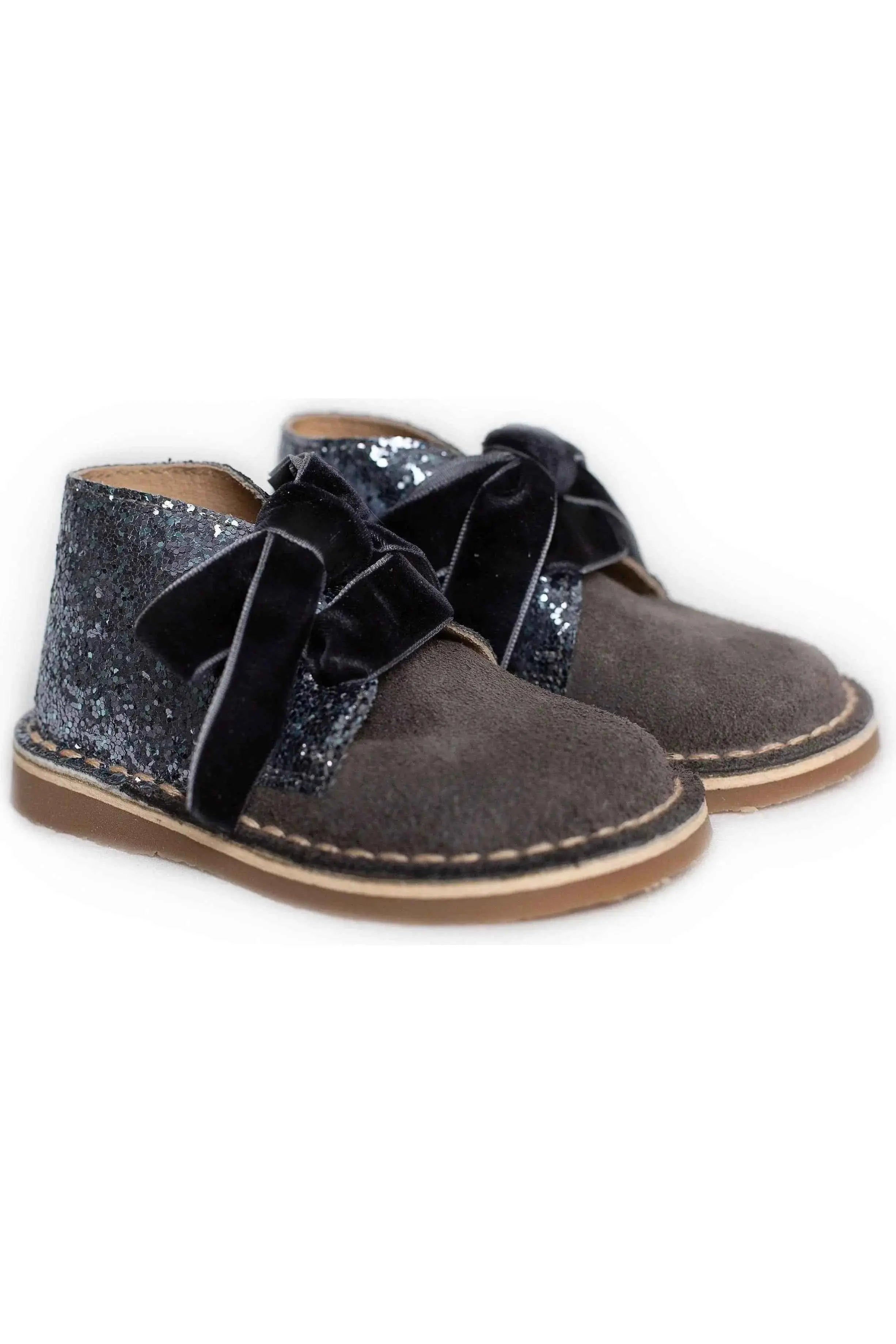 Rochy Grey Glitter Boots NON RETURNABLE