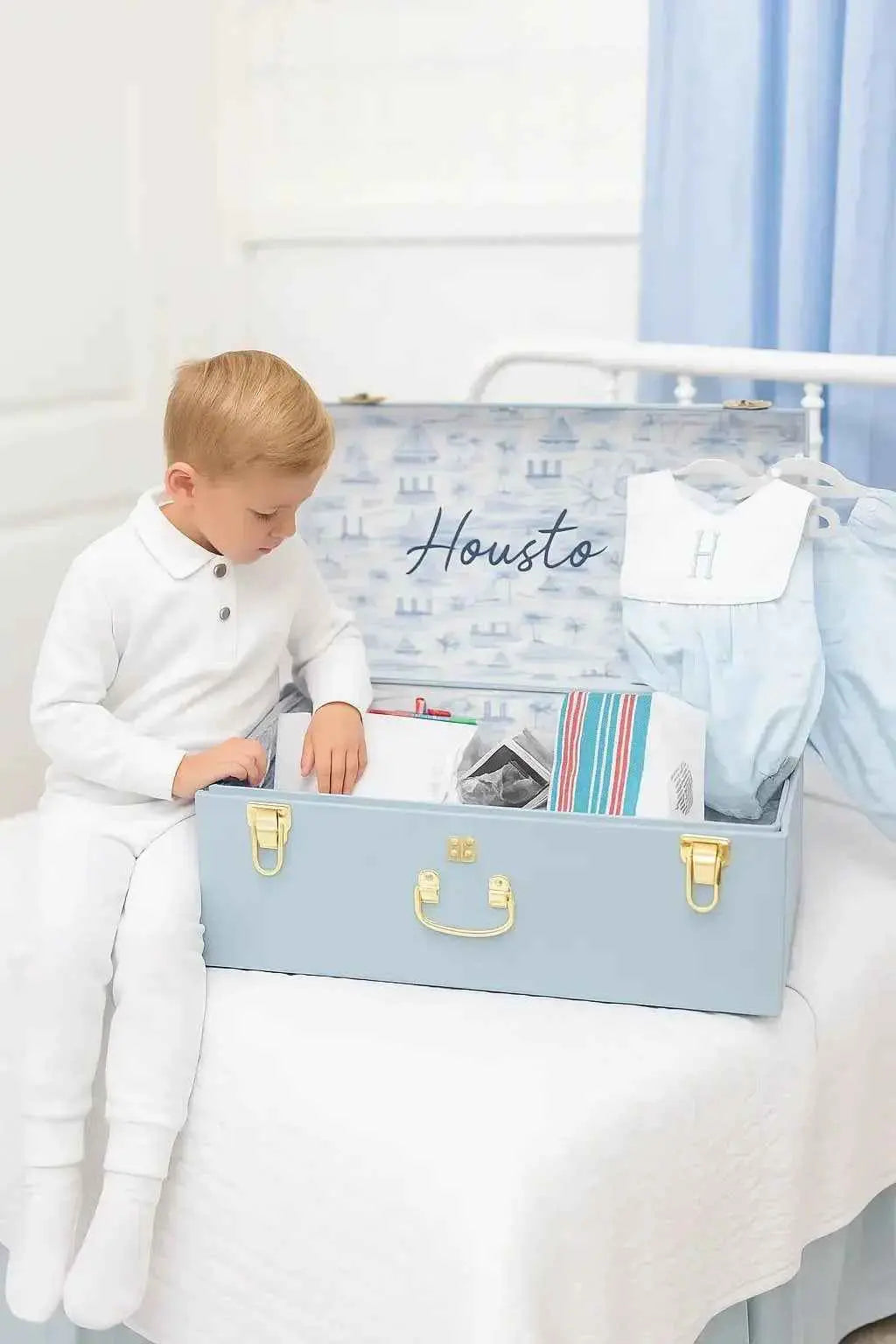 SS25 Dainty Delilah Ivory Boys Tracksuit