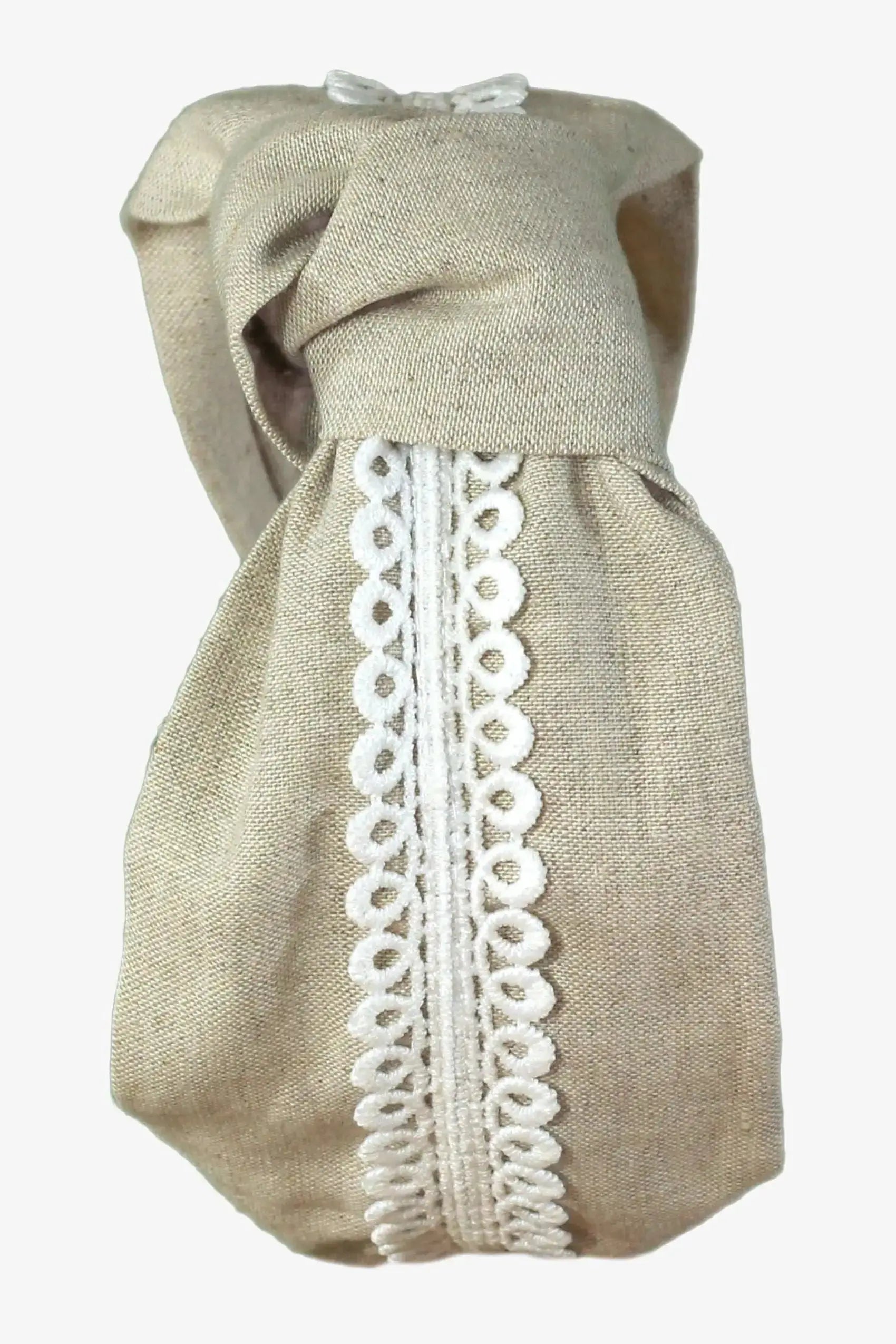 SS25 Girls Miranda Cream & Camel Headband Dainty Delilah