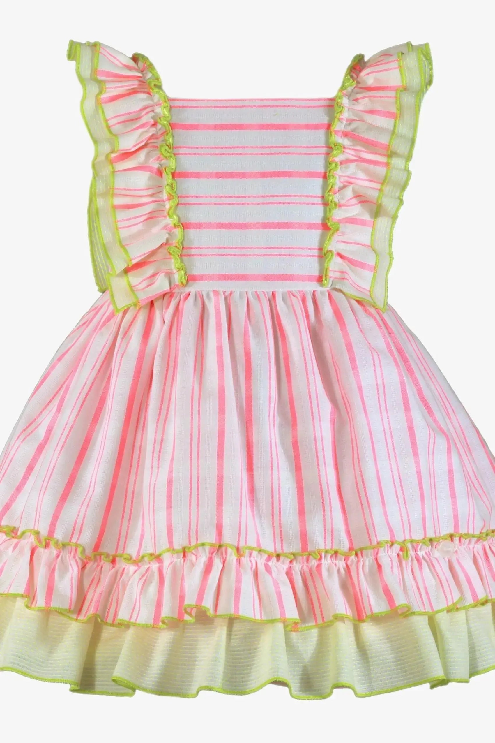SS25 Girls Miranda Neon Candy Summer Dress Dainty Delilah