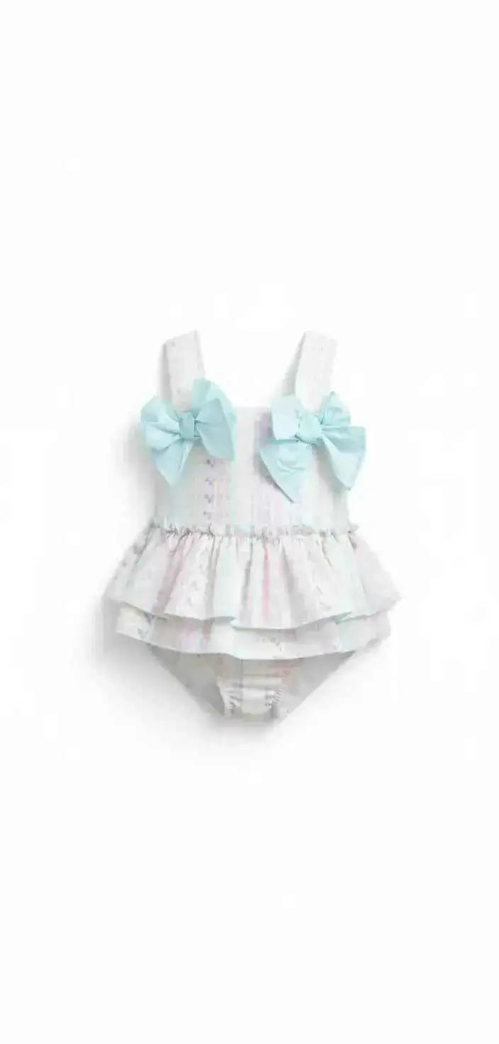 SS26 Babine Baby Girls Missoni Multi Abstract Romper