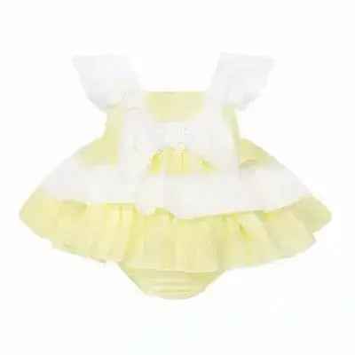 SS26 Baby Girls Lemon Summer Dress & Knickers