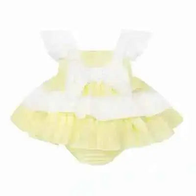 SS26 Baby Girls Lemon Summer Dress & Knickers