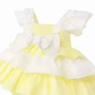 SS26 Baby Girls Lemon Summer Dress & Knickers