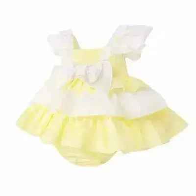 SS26 Baby Girls Lemon Summer Dress & Knickers