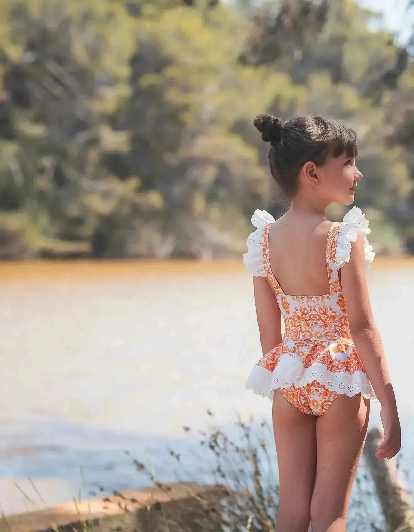 SS26 Rochy Girls Summer D&G Tulle Swimming Costume