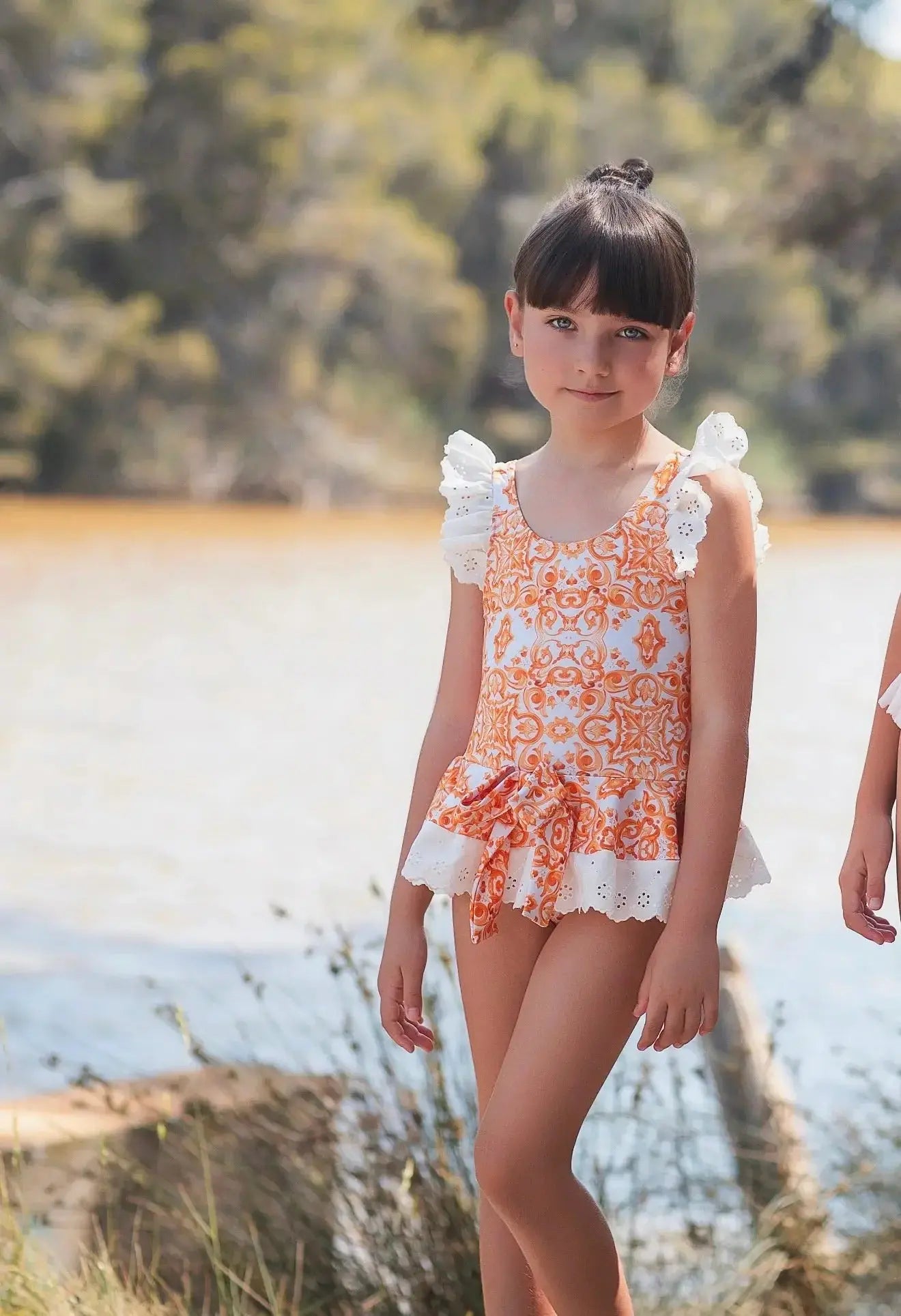 Rochy Girls Summer D&G Tulle Swimming Costume Rochy