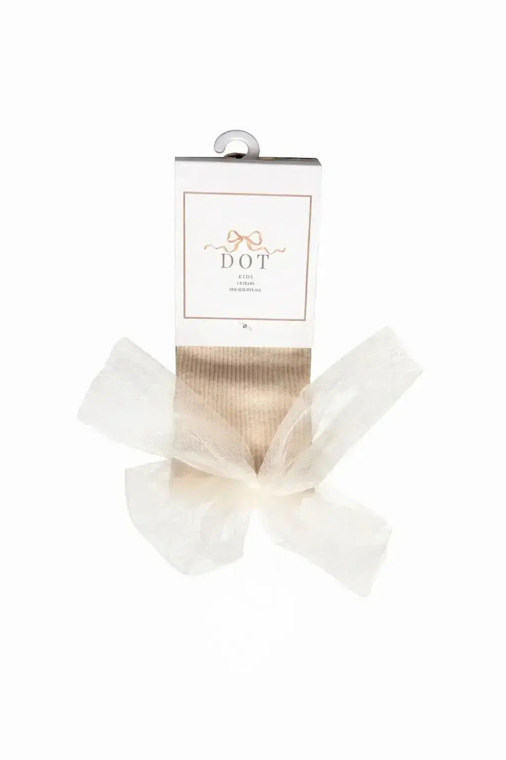 Tulle Girls Spanish Bow Knee Socks Dainty Delilah