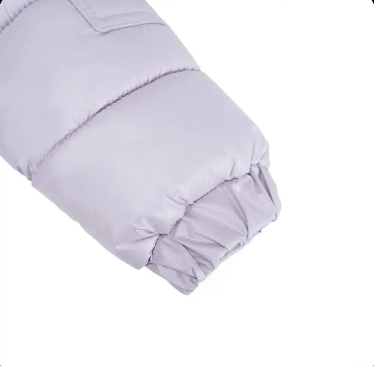 Lilac Fur Hood Unisex Coat Dainty Delilah