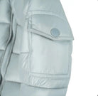 Grey Fur Hood Unisex Coat Dainty Delilah