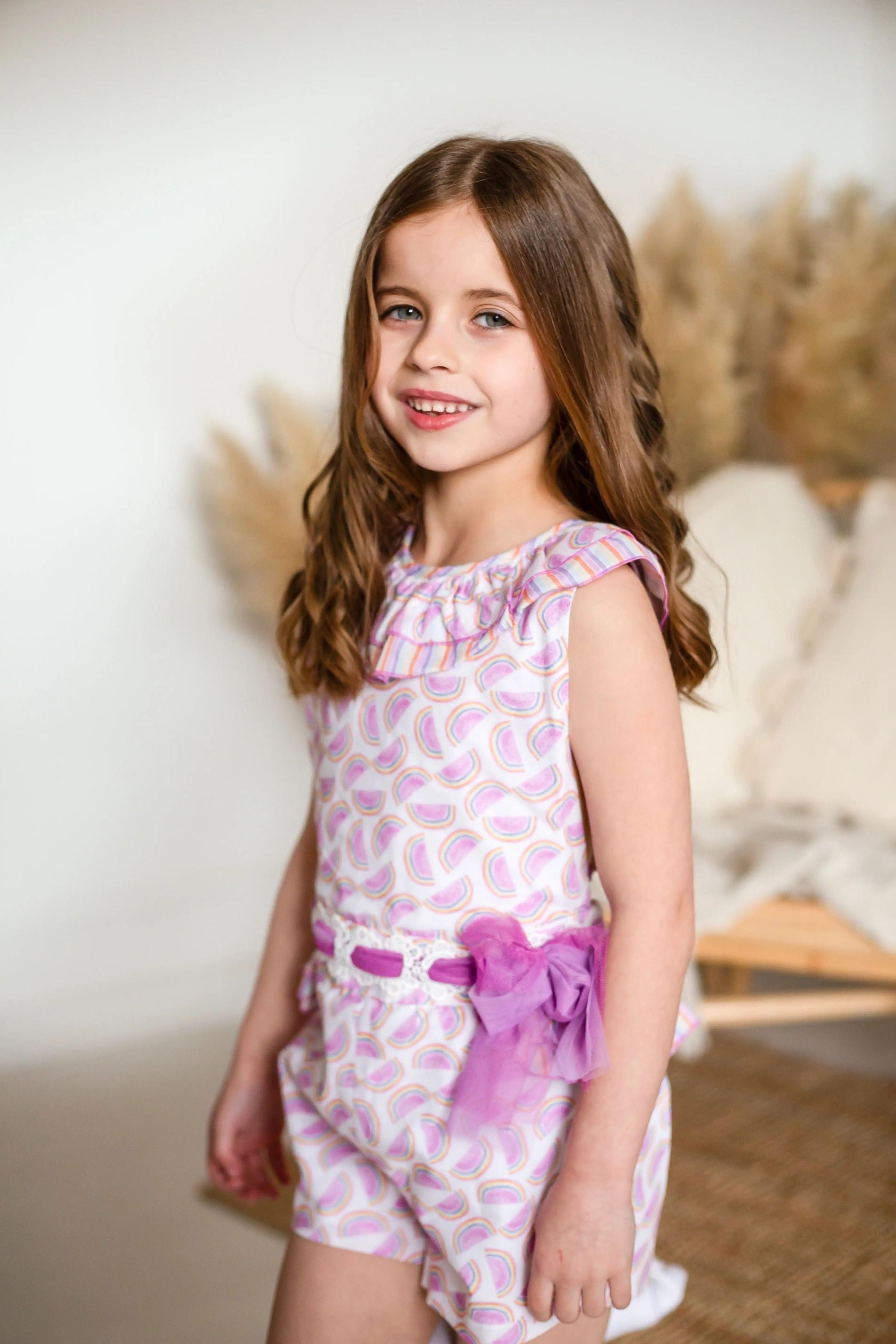 SS25 Babine Girls Melon Jumpsuit - Pre Order Babine