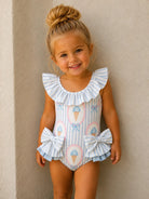 SS26 By Dot Girls Ice Cream Swimming Costume By Dot Kids