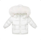Cream Fur Hood Unisex Coat Dainty Delilah